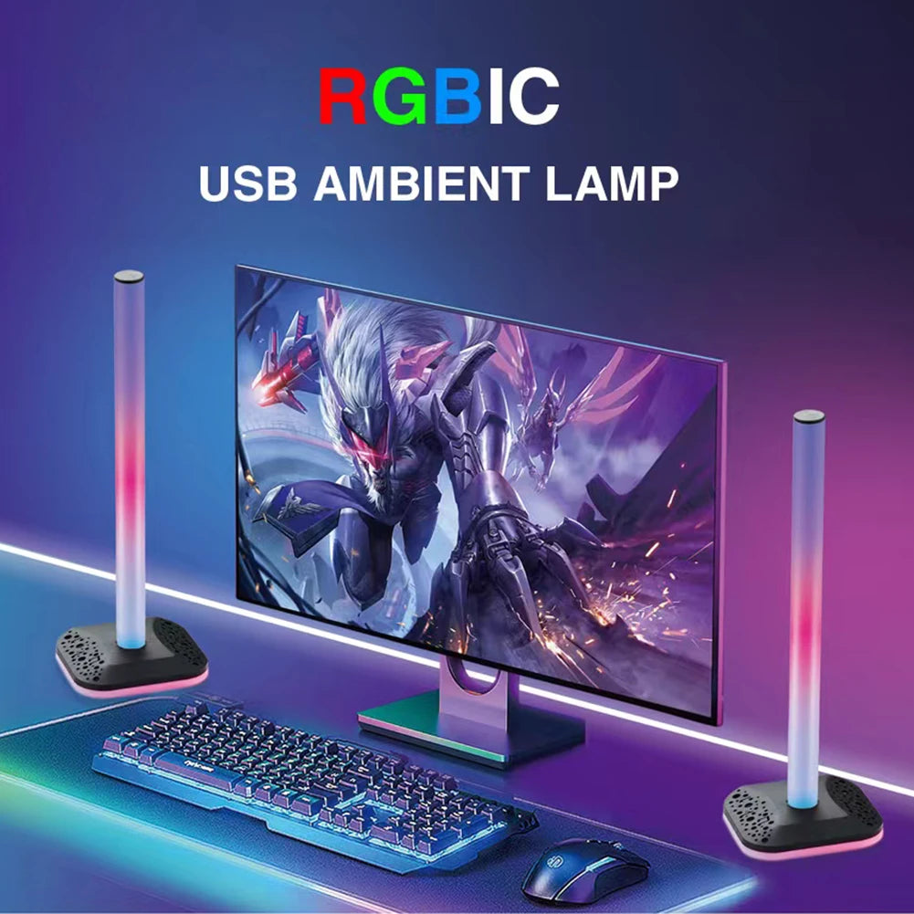 VODOOL RGB LED Headphone Stand | Anti-Slip Headset Holder