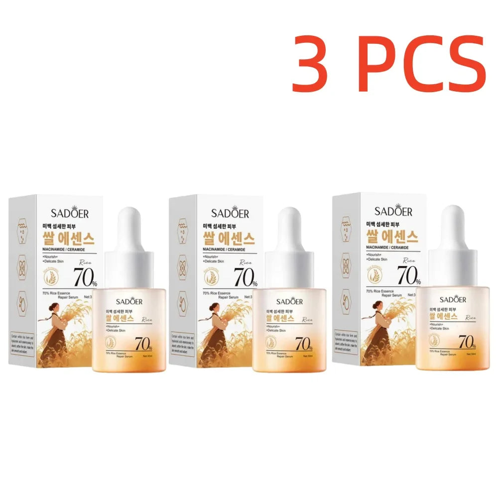 SADOER Rice Essence Serum 30ml – Niacinamide & Ceramide