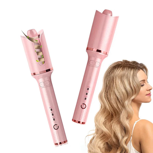 Professional Salon Electric Rotating Hair Curling Iron Hair Styling Ceramic Automatic Hair Curler Support Private Label Peaceful Pleasures Health and Wellness
