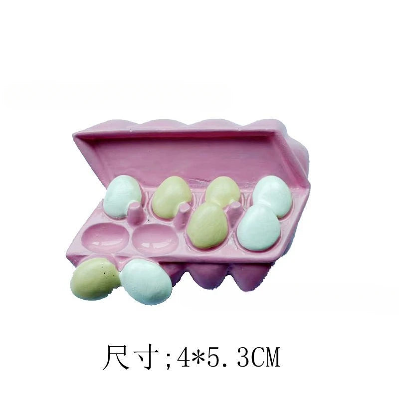 Cute Resin Fridge Magnet – Ice Cream & Cake Kawaii Decor