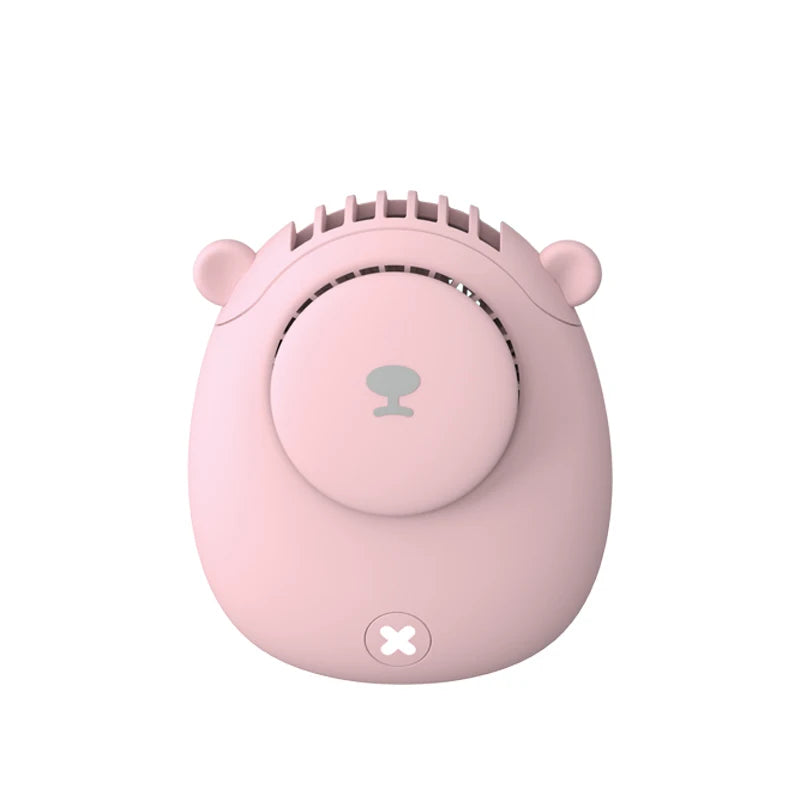 Handheld Summer Portable Fan Rechargeable Personal Fan 3 Speeds Handheld Fan Quiet And Small Fan For Home Camping Outdoor Travel Peaceful Pleasures Health and Wellness Pink
