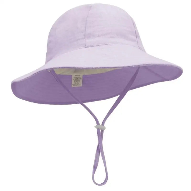 Baby Cotton Bucket Sun Hat UPF50+ | Infant Boys & Girls 6-12M