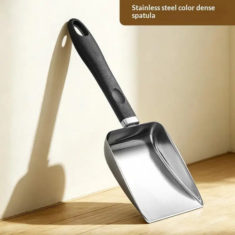 Metal Cat Litter Scoop – Long Handle Deep Sifting Shovel