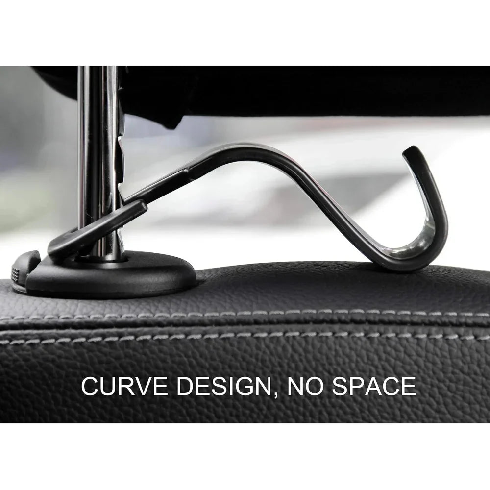 Car Headrest Hooks – Back Seat Organizer Hanger 2/4/8 Pcs