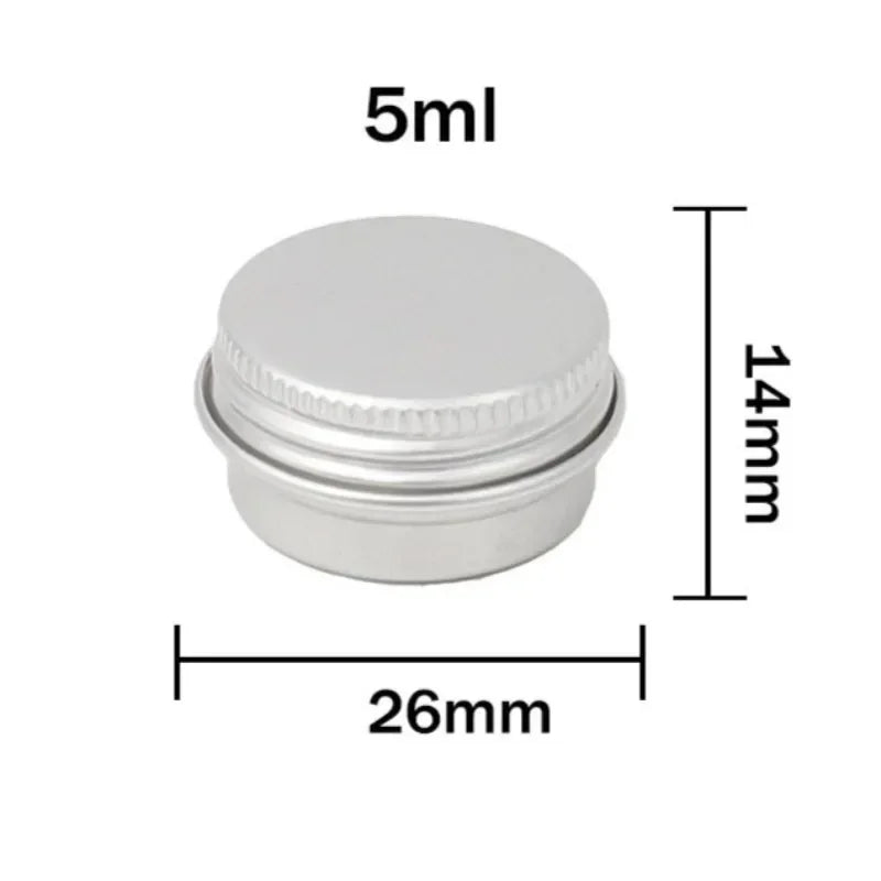 5- Multi Specification Threaded Circular Aluminum Box Metal Sub