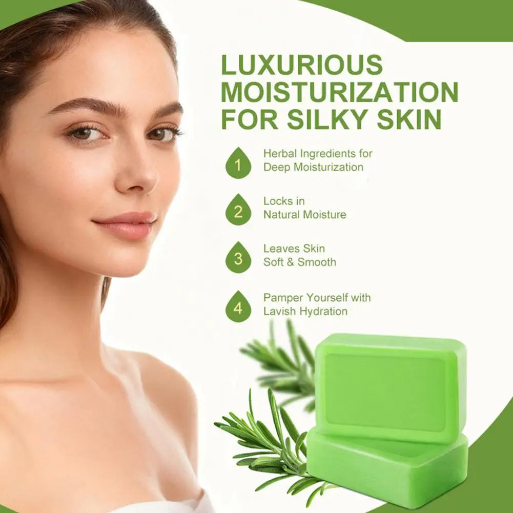 Green Tea Tree Oil Bar Soap – Natural Face & Body Cleanser