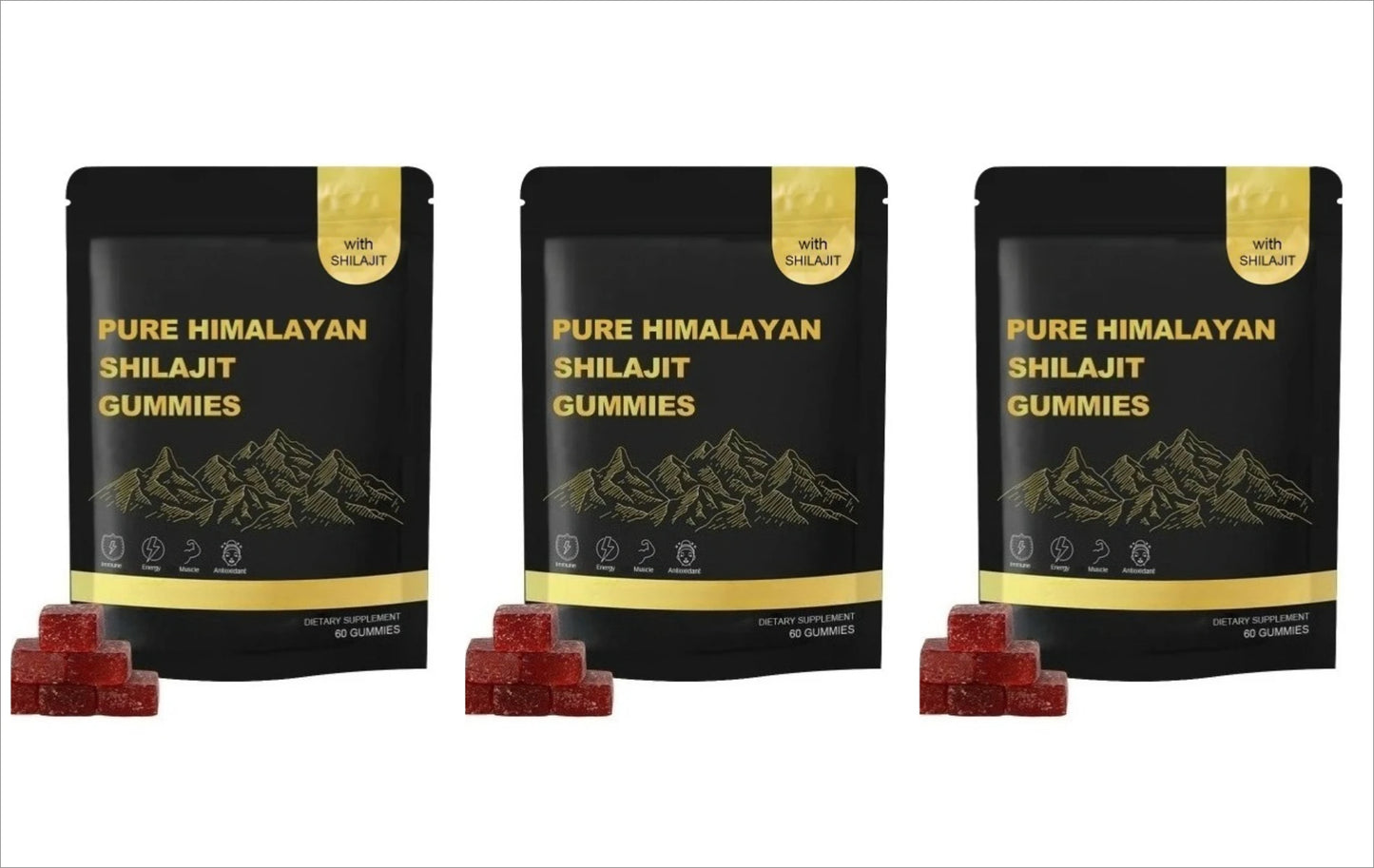 Shilajit Gummy Candy – Plant Extracts for Energy & Focus