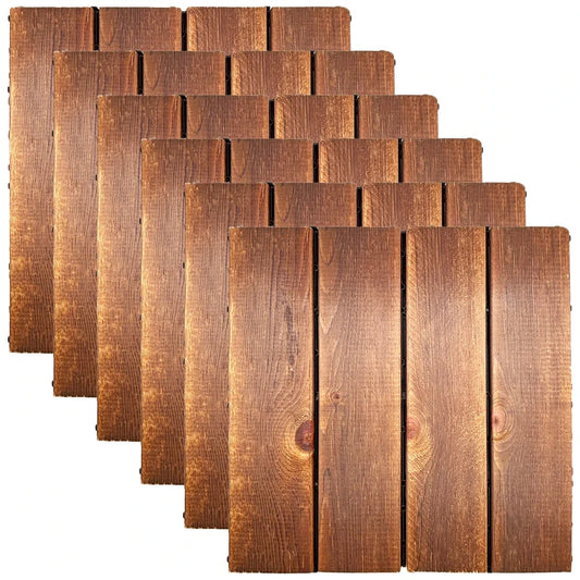 30PCS Outdoor Ground Decoration Of Household Splicing Solid Wood Flooring, Terrace, Courtyard, Balcony Renovation Peaceful Pleasures Health and Wellness