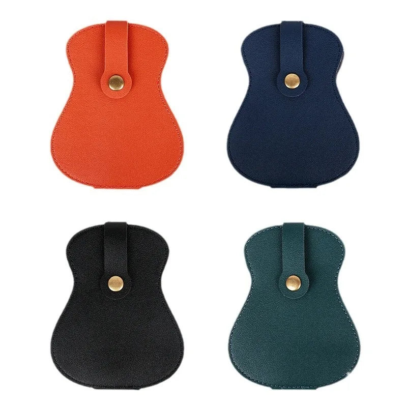 Large Capacity Pick Storage Bag Guitar Picks Box Universal Texture