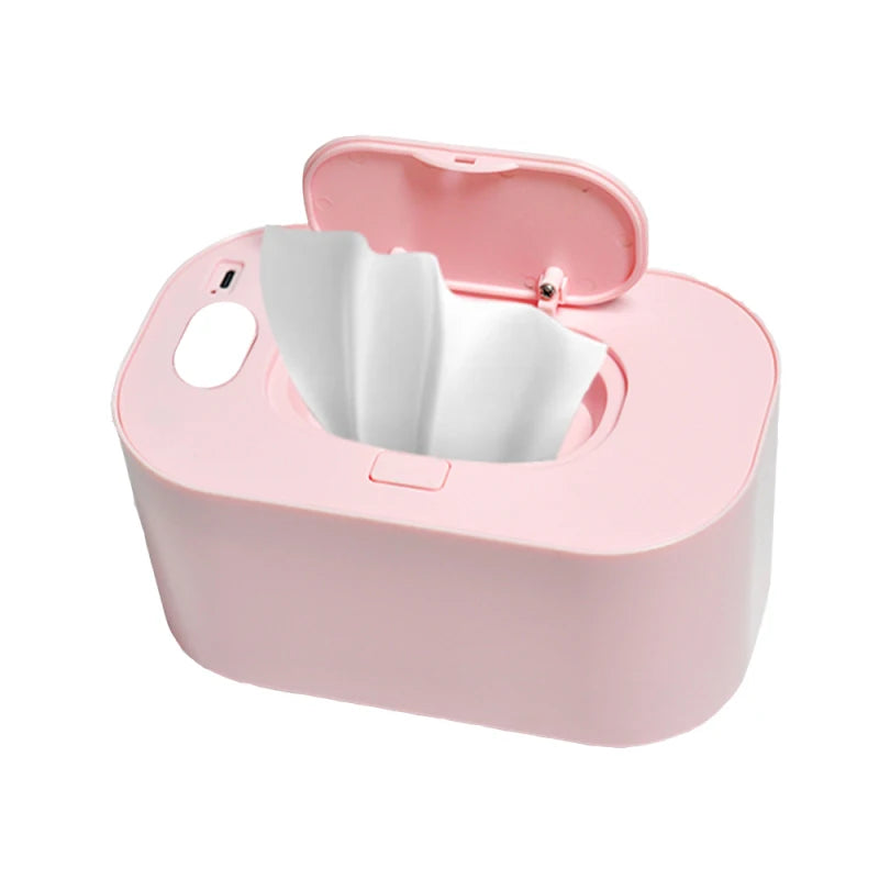 Baby Wipe Warmer | Digital Display & Adjustable Temp, USB