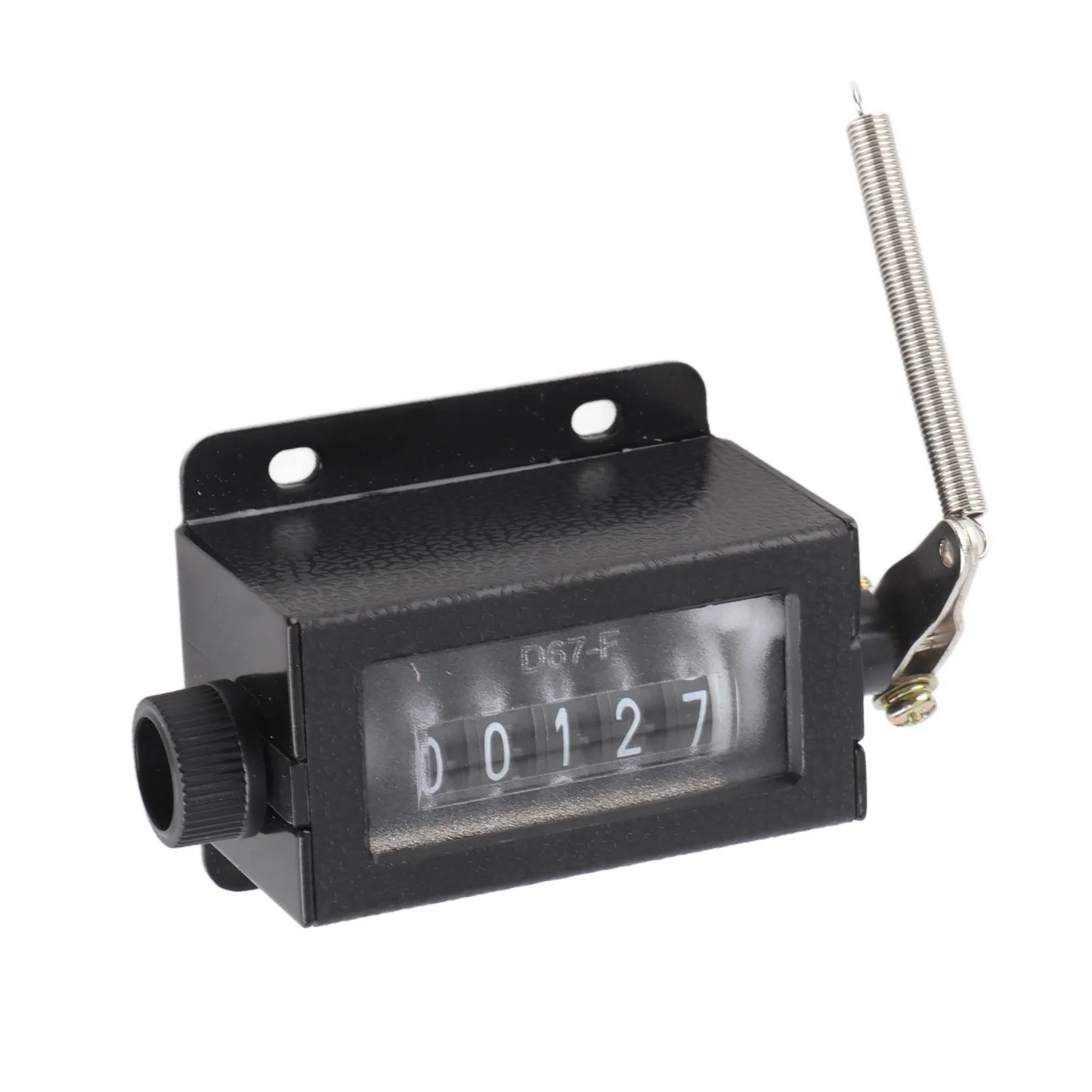 Mechanical Click Counter D67F 5 Digit Mechanical Resettable Manual Hand Pull Stroke Tally Counter Resettable Mechanical Counter Peaceful Pleasures Health and Wellness