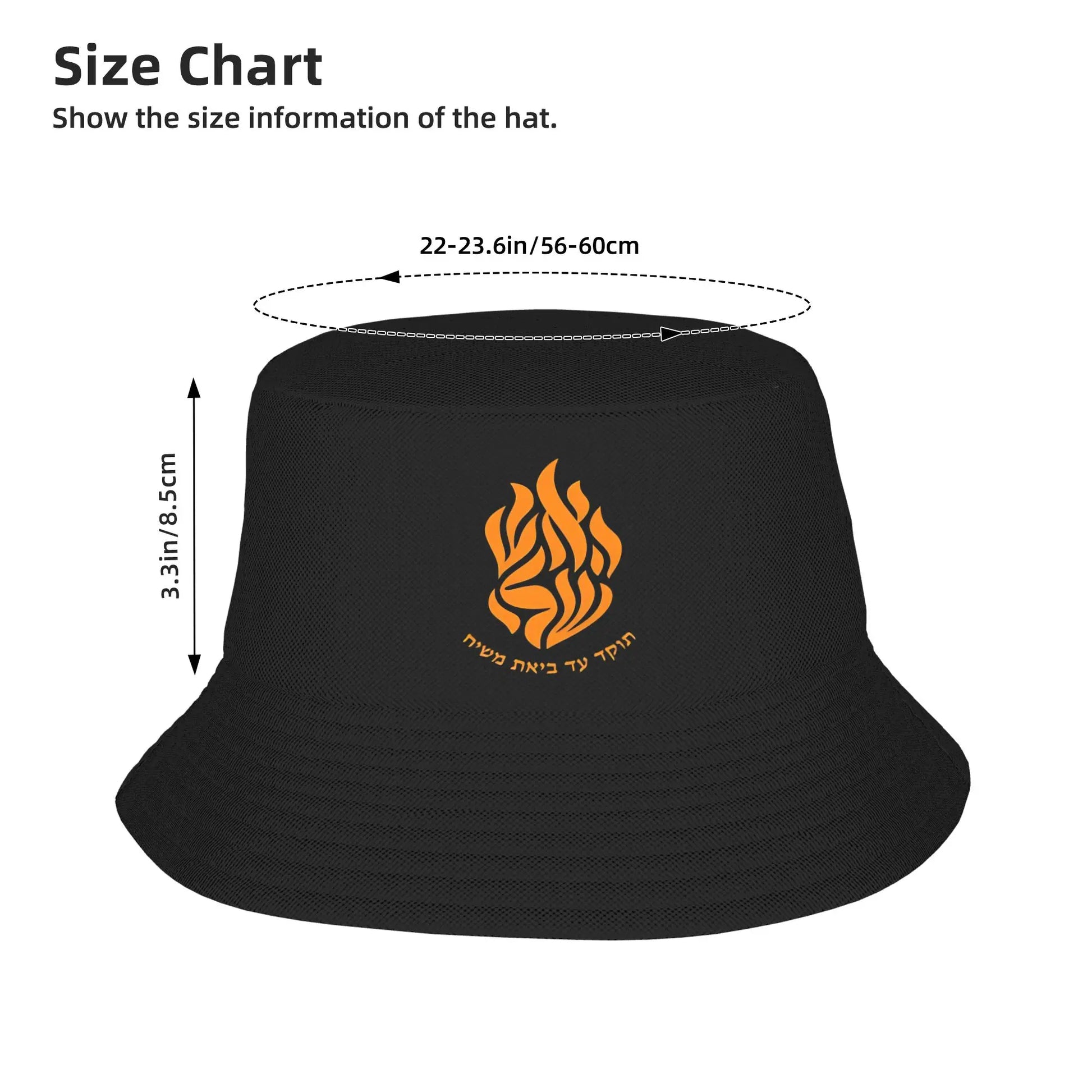 My Fire Rebbe Nachman Bucket Hat Outdoor Fisherman Caps For Unisex Vintage Fishing Sunscreen Hats Portable Custom DIY Cap Peaceful Pleasures Health and Wellness
