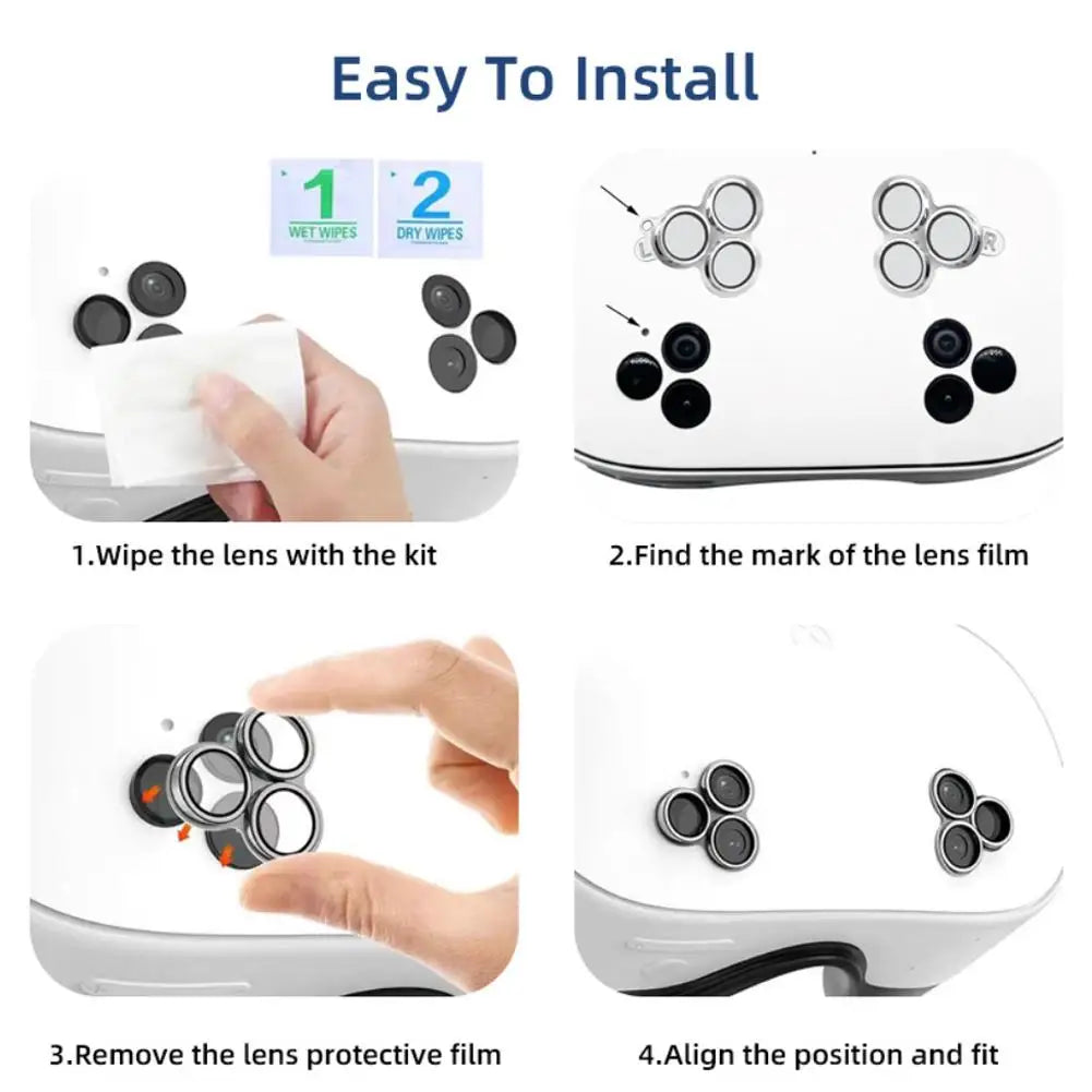 Meta Quest 3S Alloy Lens Protector – Anti-Scratch Tempered Film
