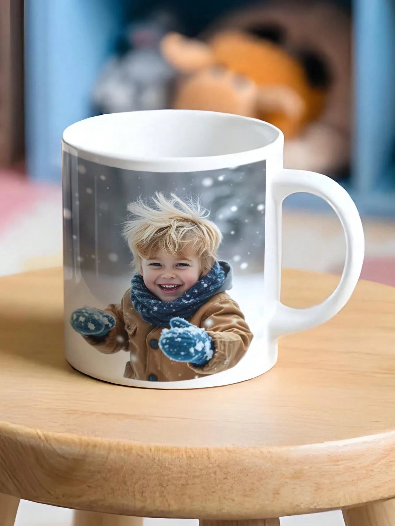 Custom Photo Mug Personalized Photo Coffee Mug Personalized Photo Anniversary Mug Personalized Gift for Kids Peaceful Pleasures Health and Wellness