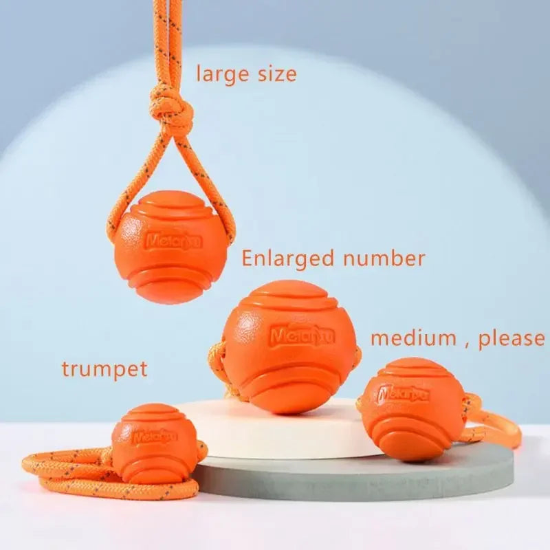 Cotton Rope Ball Dog Toy – Interactive Tug, Fetch & Chew