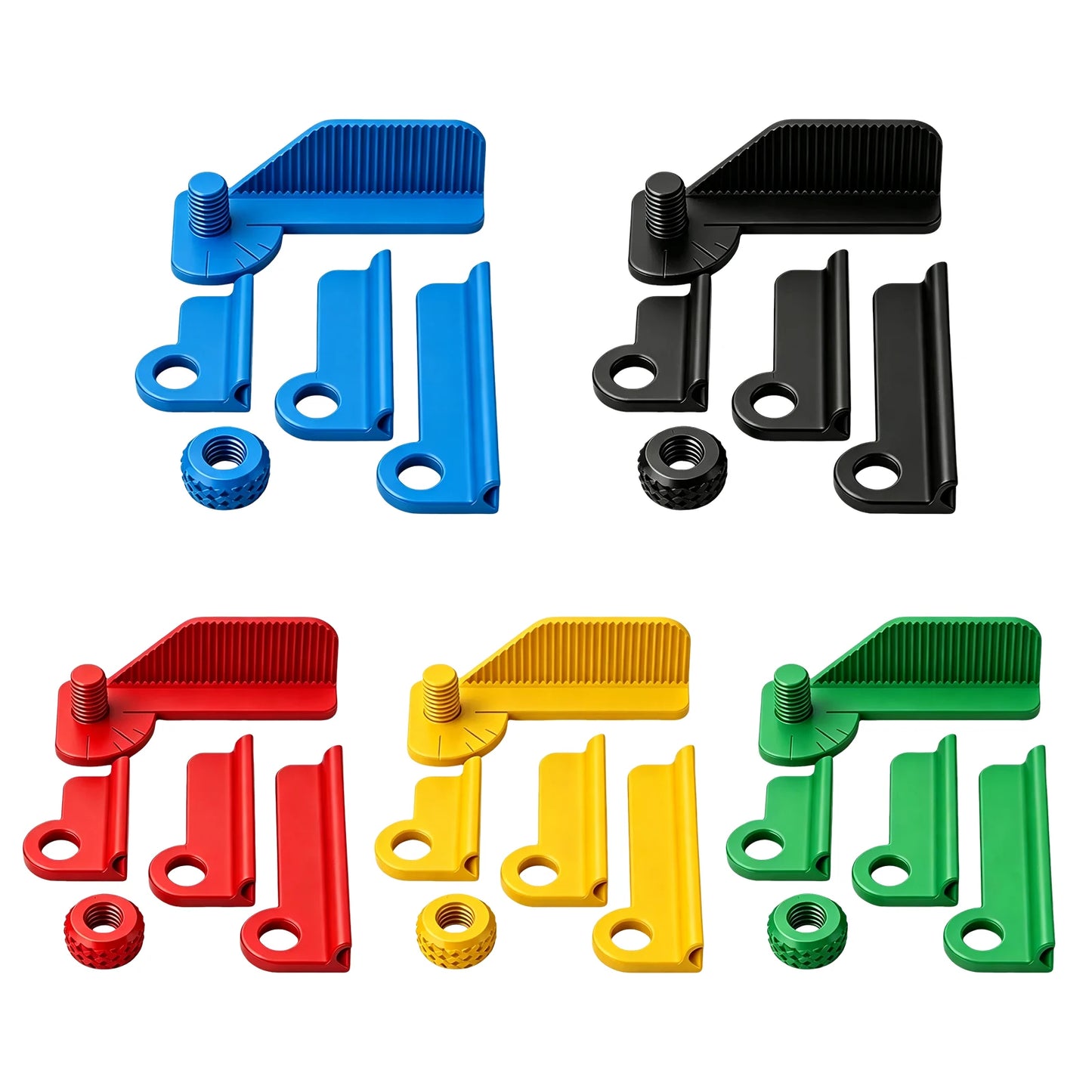 Handheld Drill Locator 0/30/45/60/90 Degree Precise Positioning 5 Angle Adjustable Drilling Guide 3D Printed for Woodworkers Peaceful Pleasures Health and Wellness