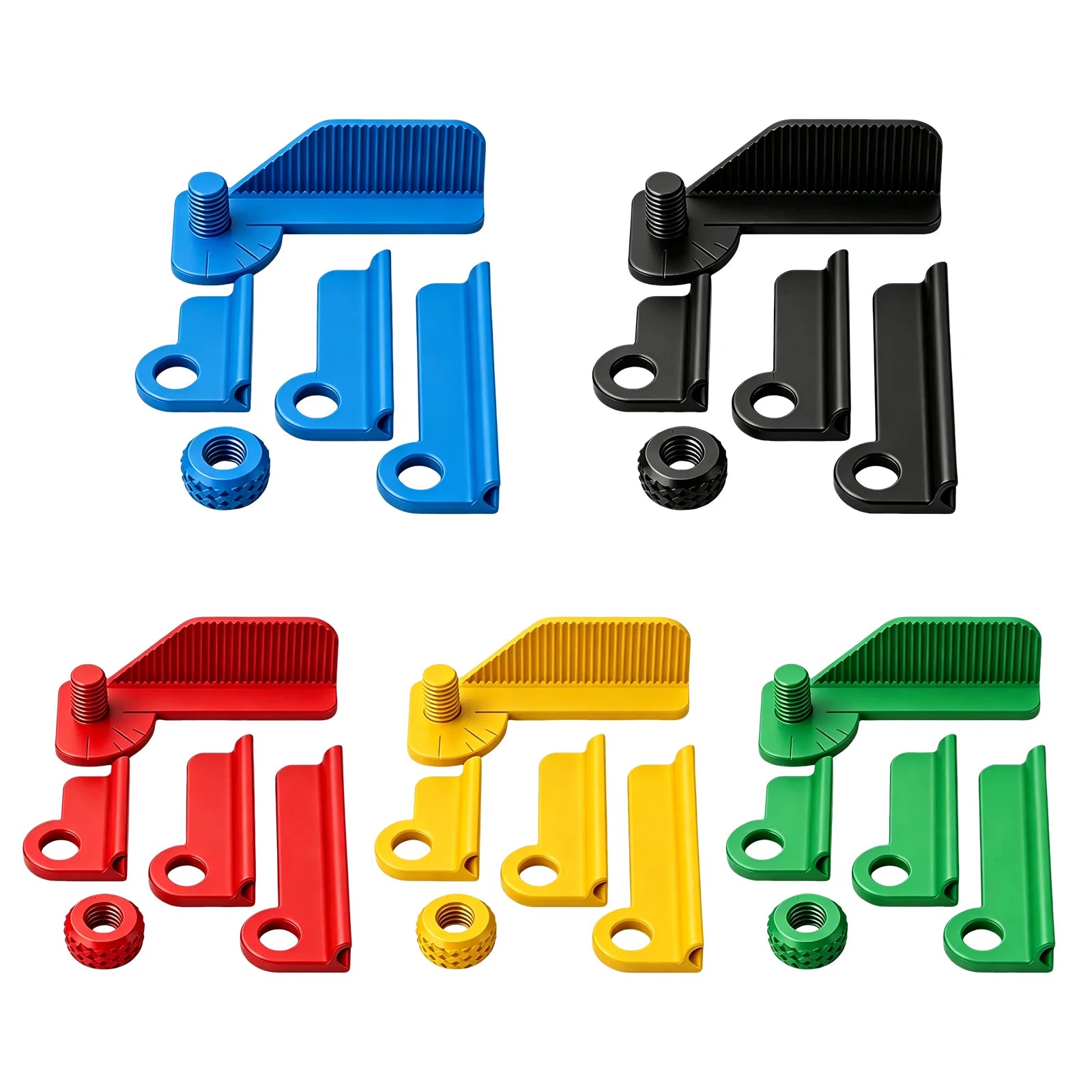 Handheld Drill Locator 0/30/45/60/90 Degree Precise Positioning 5 Angle Adjustable Drilling Guide 3D Printed for Woodworkers Peaceful Pleasures Health and Wellness