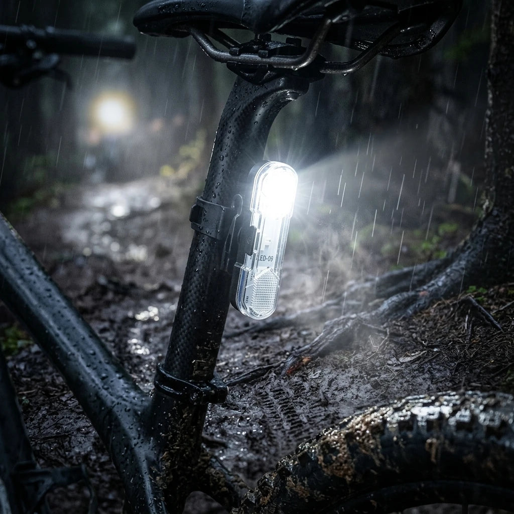 Bicycle Tail Light Waterproof High-Brightness For Mountain Road Cycling Safety Flashing Peaceful Pleasures Health and Wellness
