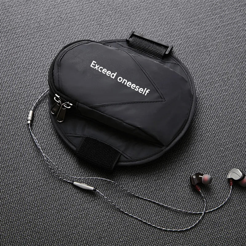 Disk Waterproof Multifunctional Armband Running Bag For Phone Bagging Sport Phone Cell Phone Accessories Woman Bag Sleeve Bags Peaceful Pleasures Health and Wellness Black(6.5 inch)