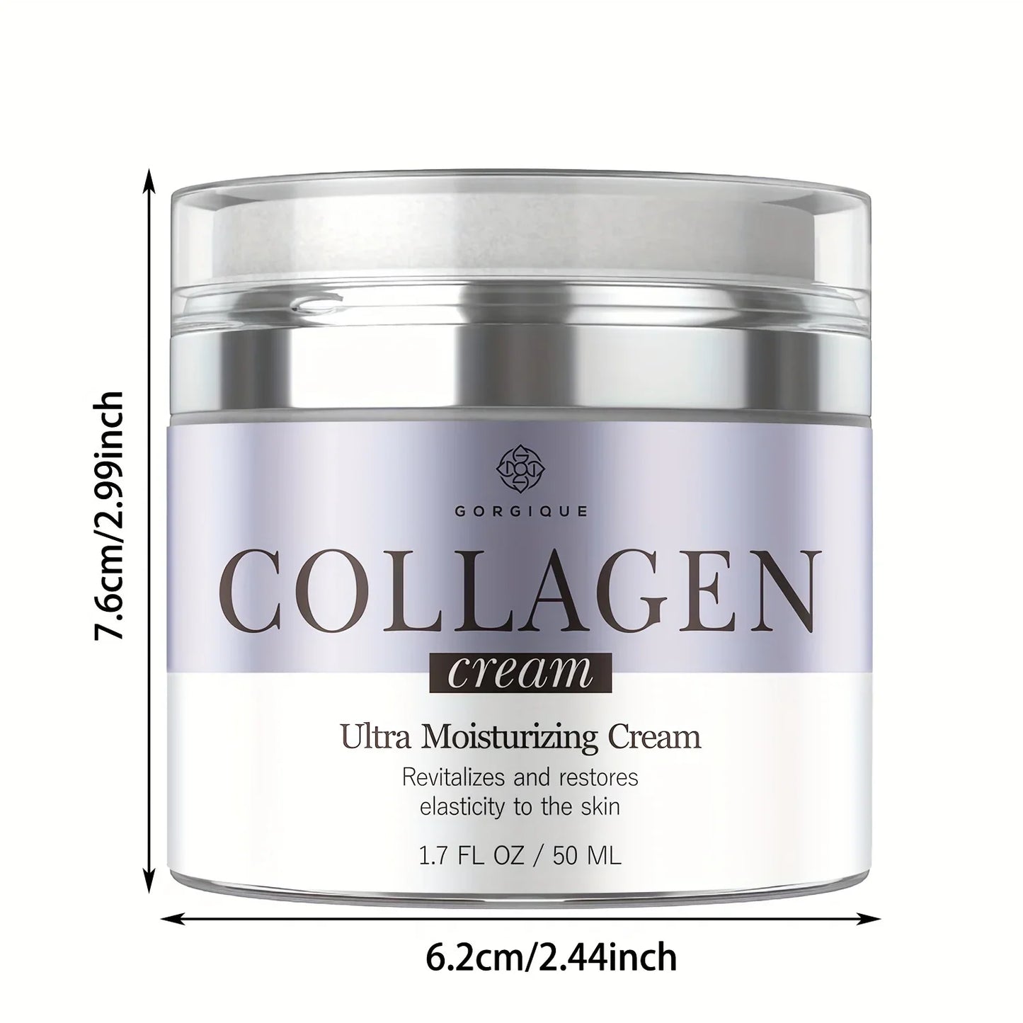 GORGIQUE Collagen Face Moisturizer – Firming Hydrating Cream
