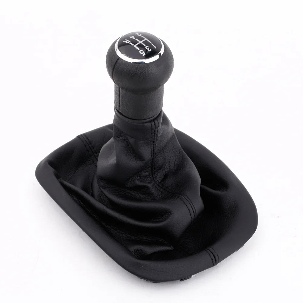 VW Passat B5 5-Speed Gear Shift Knob Gaitor Boot – Black PU
