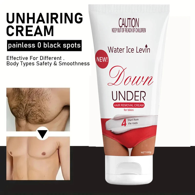 Gentle Hair Removal Cream for Sensitive Skin – Women, 100g Hair Removal Cream Peaceful Pleasures Health and Wellness