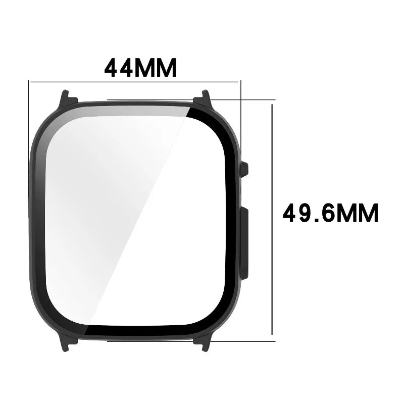 Hard PC+Tempered Glass Case For Realme Watch 5 Bumper Full Cover Protective Shell For Realme Watch 5 Screen Protector Accessory Peaceful Pleasures Health and Wellness