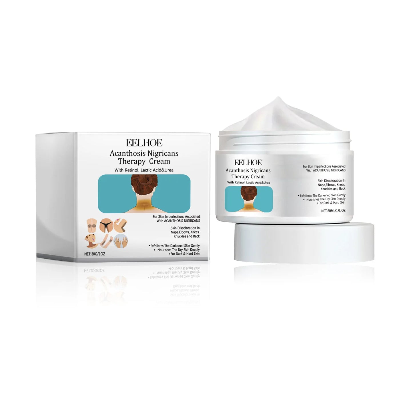 EELHOE Brightening Body Cream – Neck, Arm & Underarm Skin Care