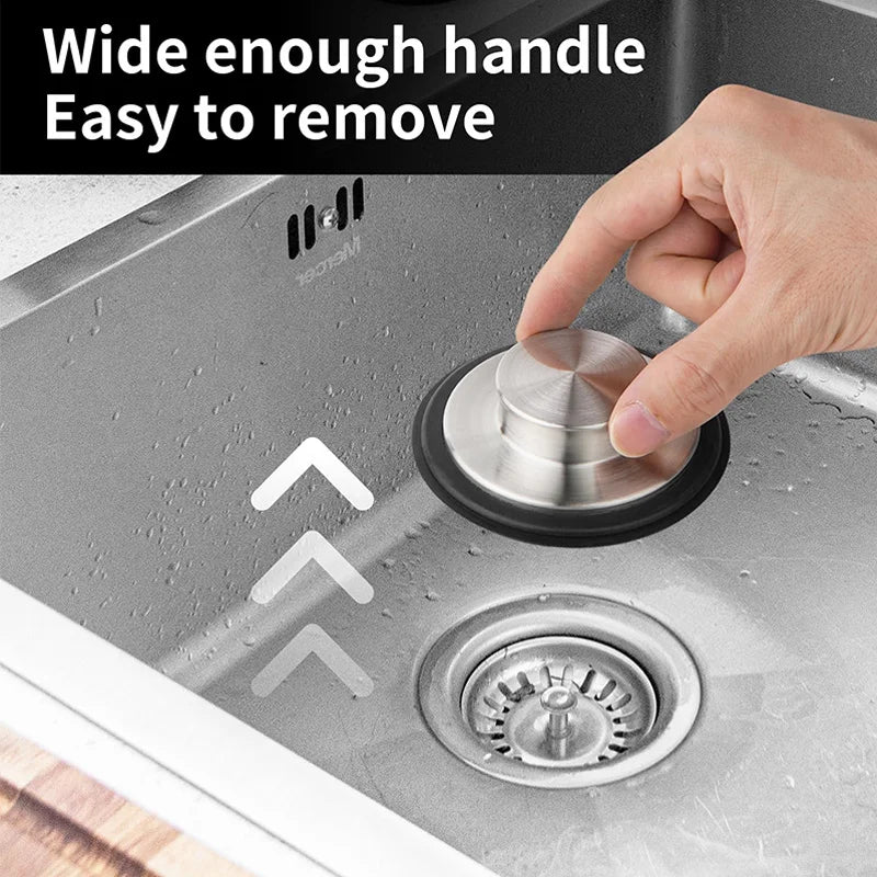 Kitchen Sink Drain Plug Cover Garbage Disposal 3 34-inch Suitable