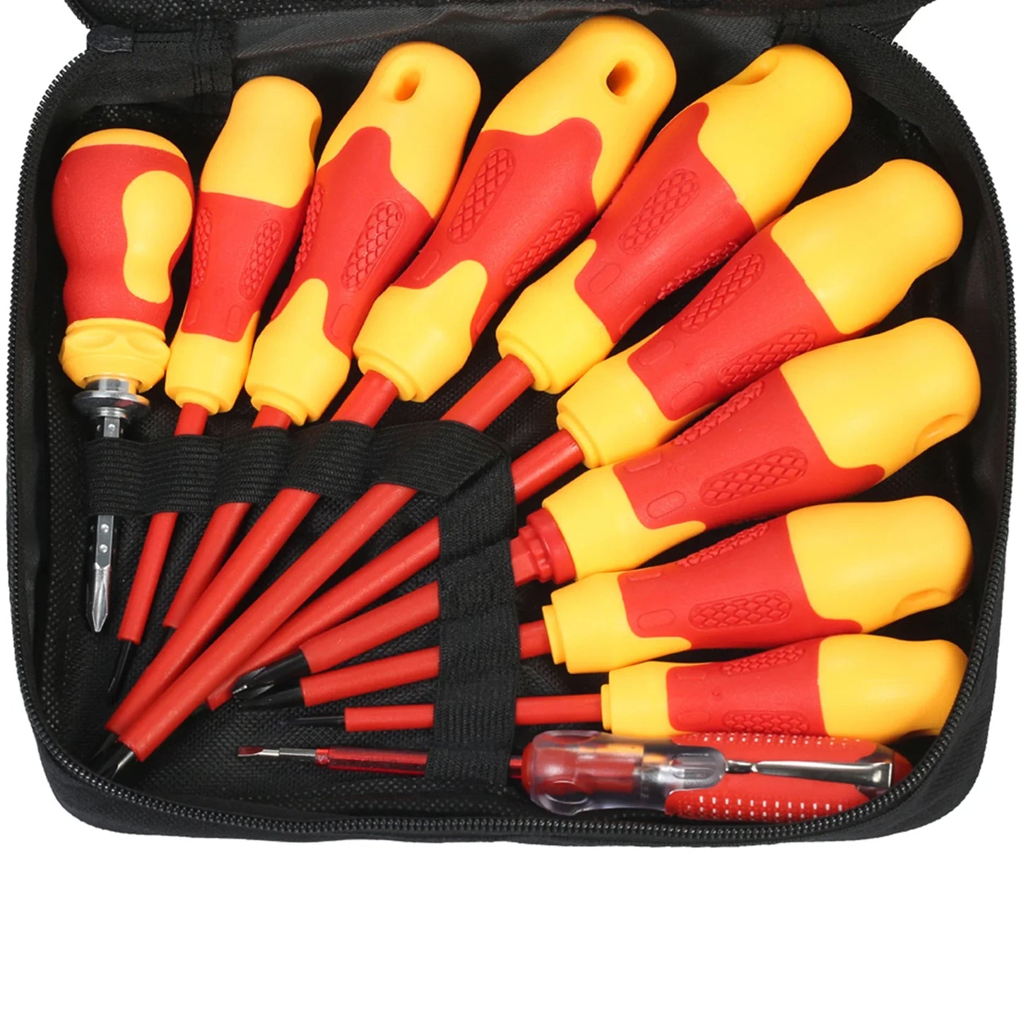1000V Insulated Screwdriver Magnetic Slotted P-hillips Bits Soft