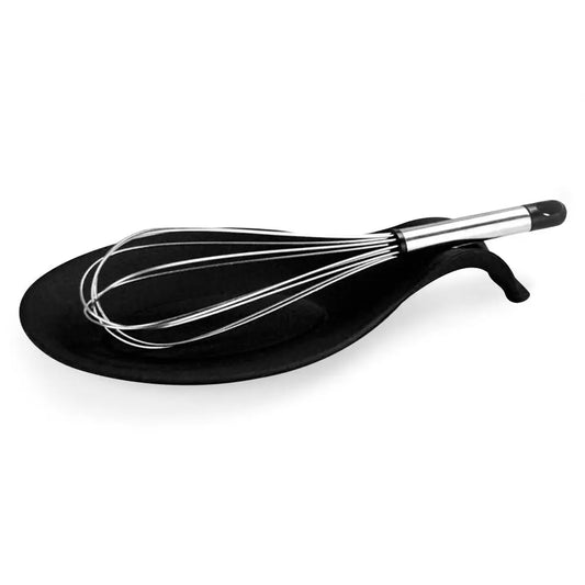 Silicone Spoon Rest & Utensil Holder – Heat Resistant Black Silicone Spoon Rest Oasis Select XL