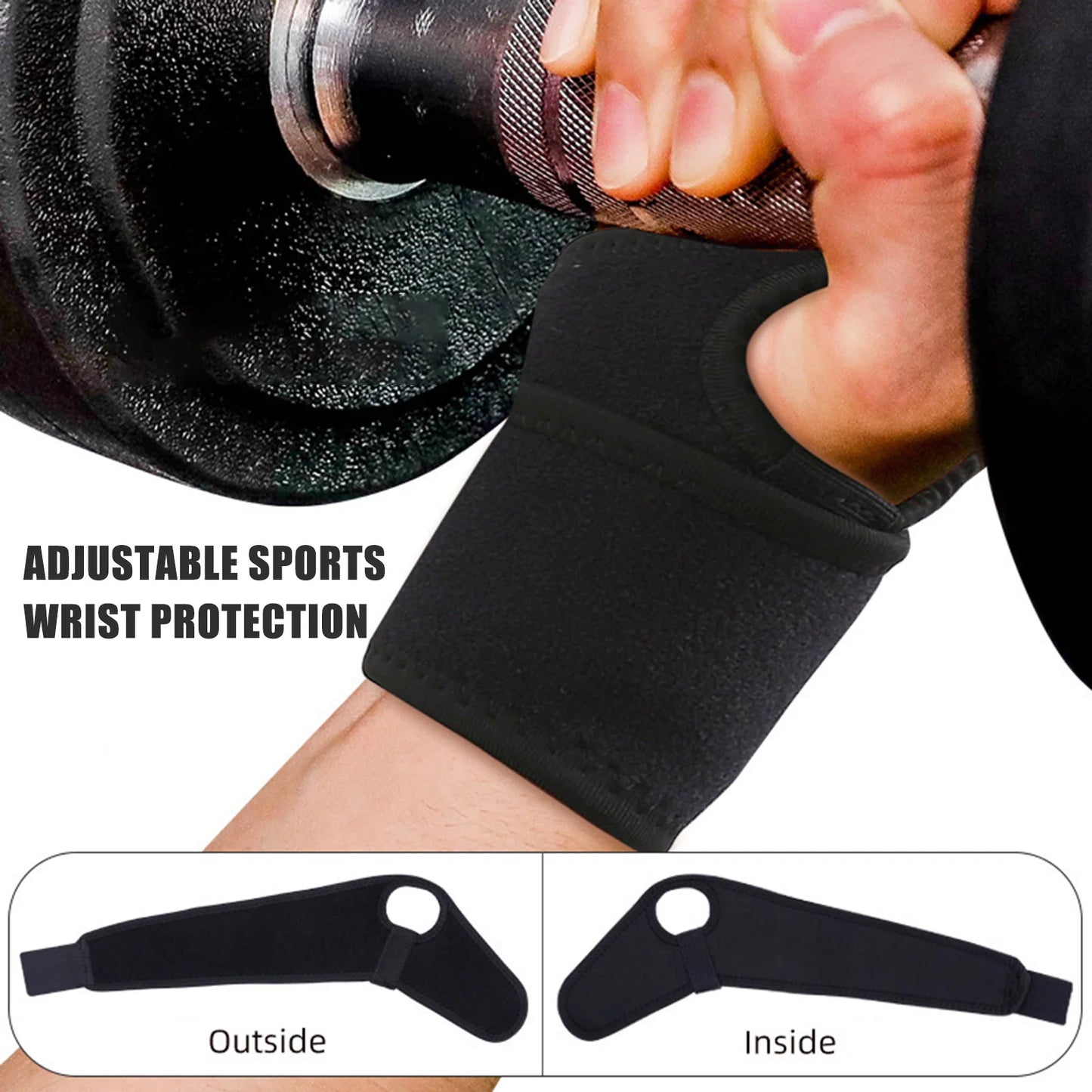 Thumb Support Brace Wrist Wrap Fine Stitching and Durable Wrist Wrap For Wrist Tendonitis Pain Treatment Peaceful Pleasures Health and Wellness
