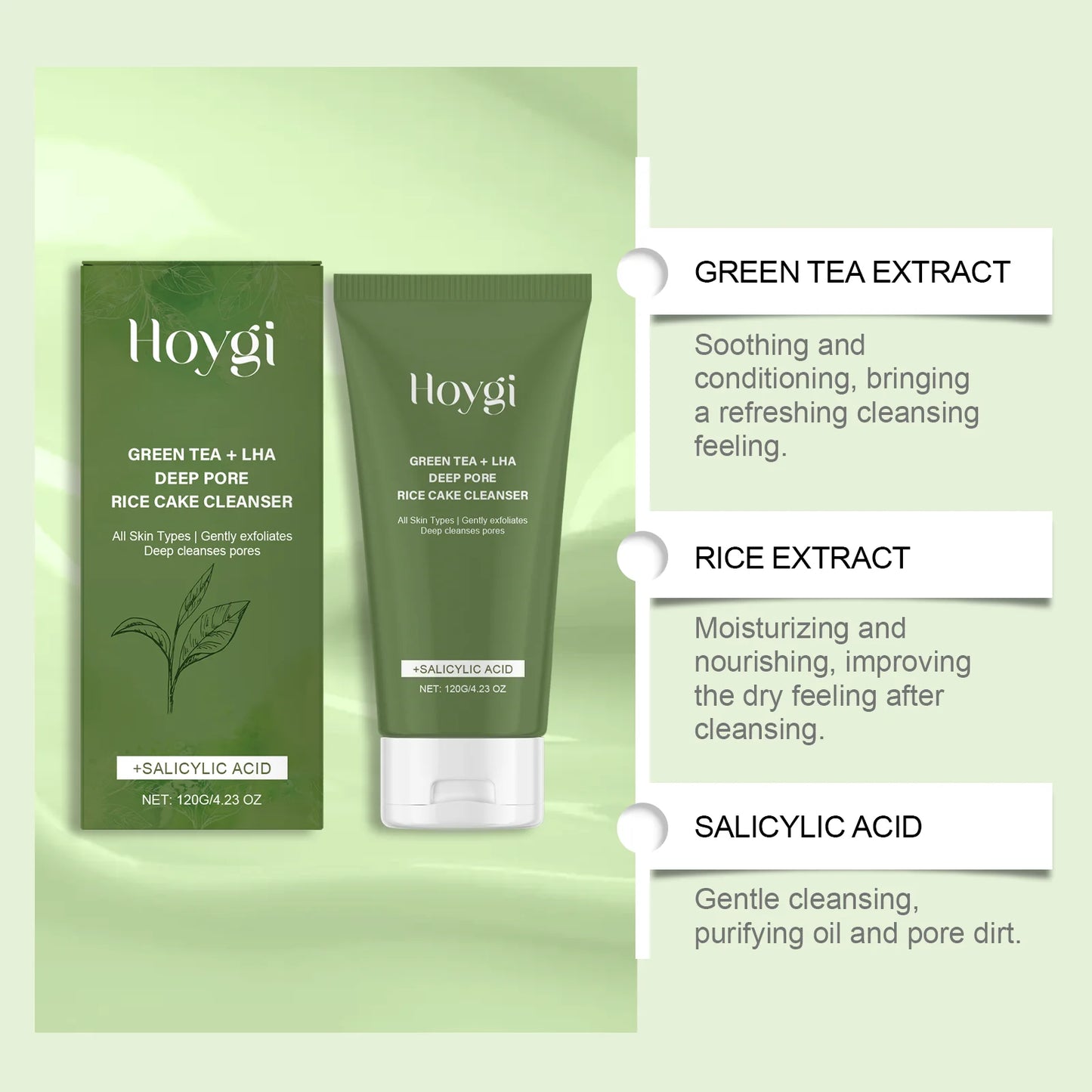 HOYGI Facial Cleanser – Oil Control, Brightening & Hydrating