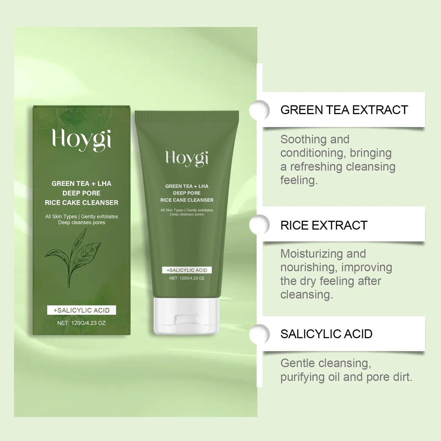 Hoygi Facial Cleanser – Oil Control, Brightening & Moisturizing