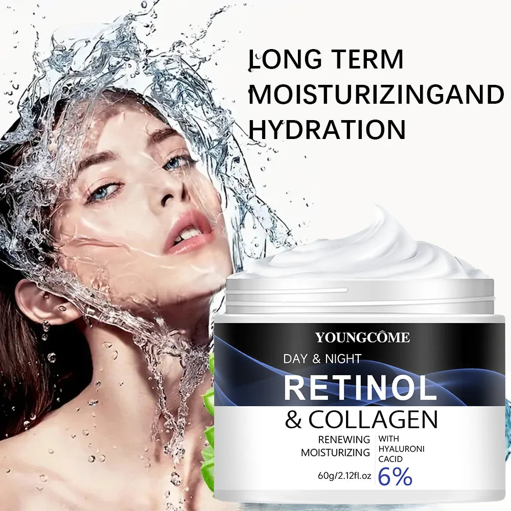 Retinol Face Cream Anti-wrinkle Moisturizing Brightening Hydrating Smooth Wrinkles Firming Facial Face Brighten Skin Skin Care Peaceful Pleasures Health and Wellness