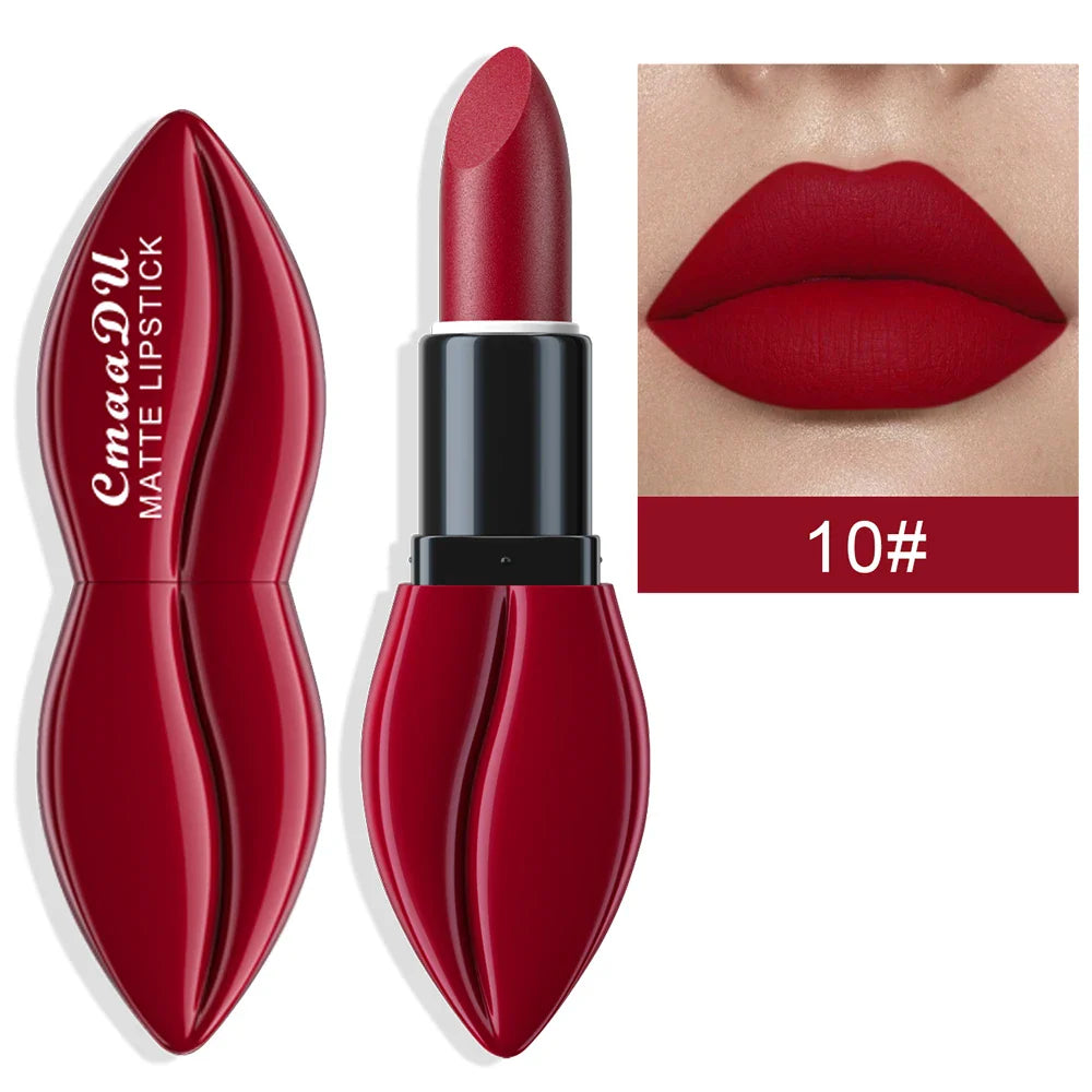 cmaadu Matte Lipstick – Velvet High Pigment Waterproof Lip Gloss