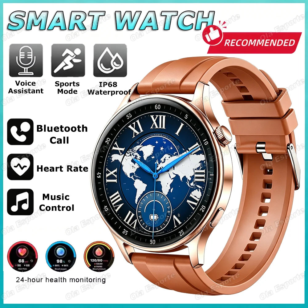 Smart Watch Sedentary ECG Monitor Dynamic Lsland Reminder Heart Rate Bluetooth Call Waterproof Smartwatch For Men Women HW12 Peaceful Pleasures Health and Wellness Gold
