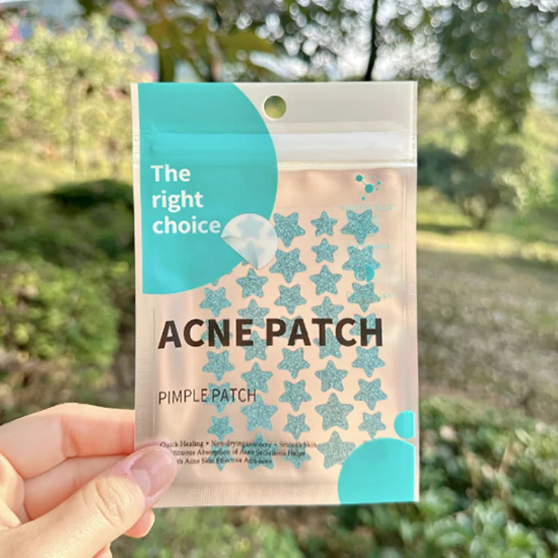 40-Pack Hydrocolloid Acne Patches – Invisible Overnight Blemish Dots