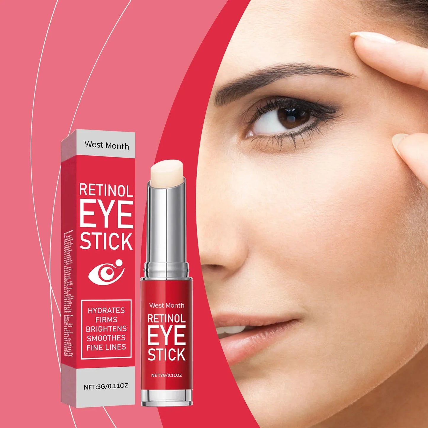 Retinol & Collagen Eye Stick – Brightening Anti-Aging Balm