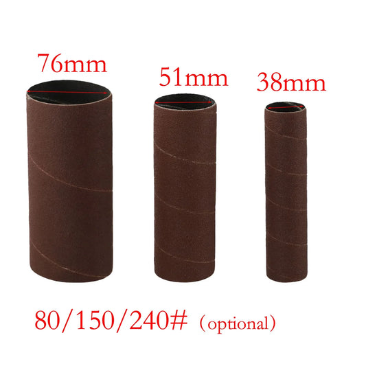 115mm Spindle Sanding Drum Sleeves 80 150 240 Grit | Wood & Metal Sanding Drum Sleeves Oasis Select