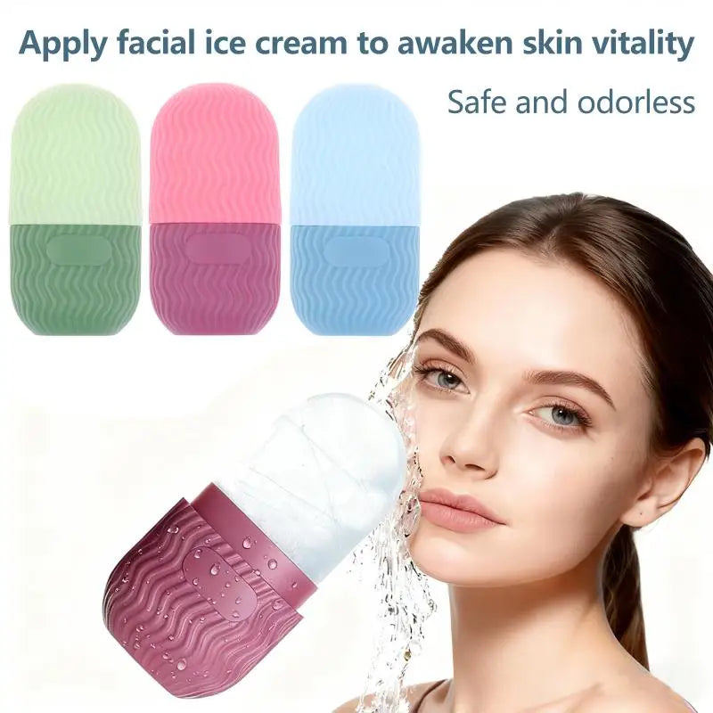 Silicone Mold Ice Roller Massager Mold For Facial Ice Pack Skincare Tools Eliminating Eye Bags Reusable And Soothing Peaceful Pleasures Health and Wellness