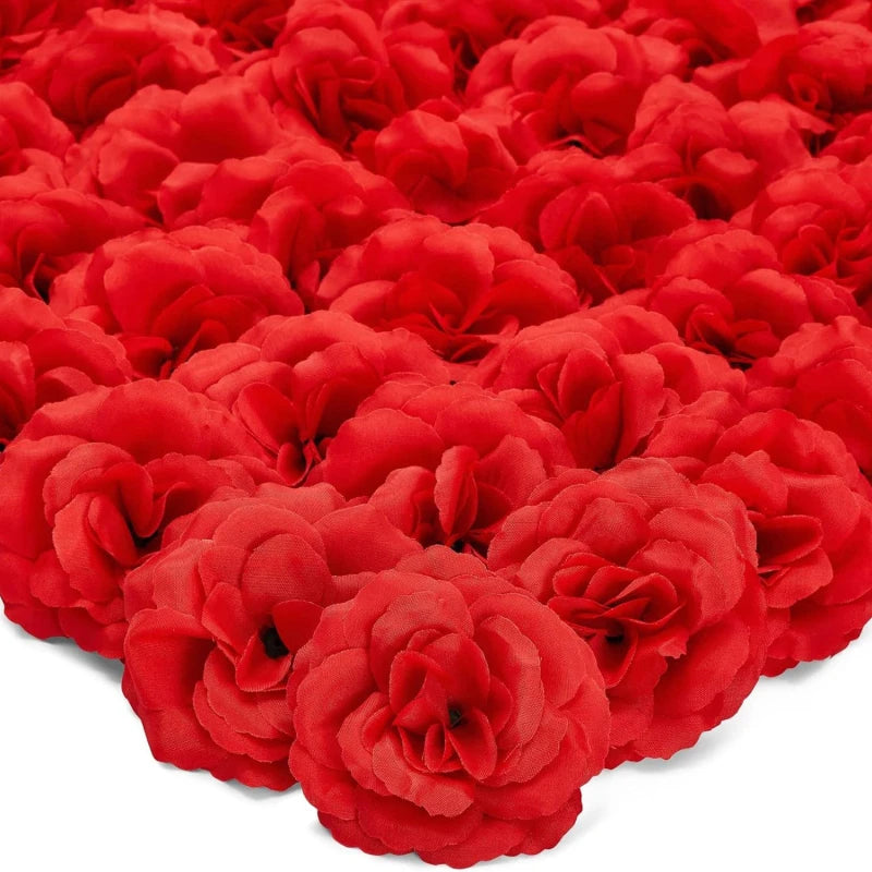 Artificial Silk Rose Flower Heads 25/50pcs – Wedding & Decor