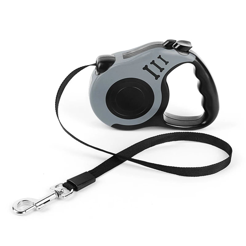 3m 5m Dog Leash for Small Dogs Cat Automatic Retractable Durable Nylon Lead Puppy Outdoor Travel Walking Hiking Traction Rope Peaceful Pleasures Health and Wellness
