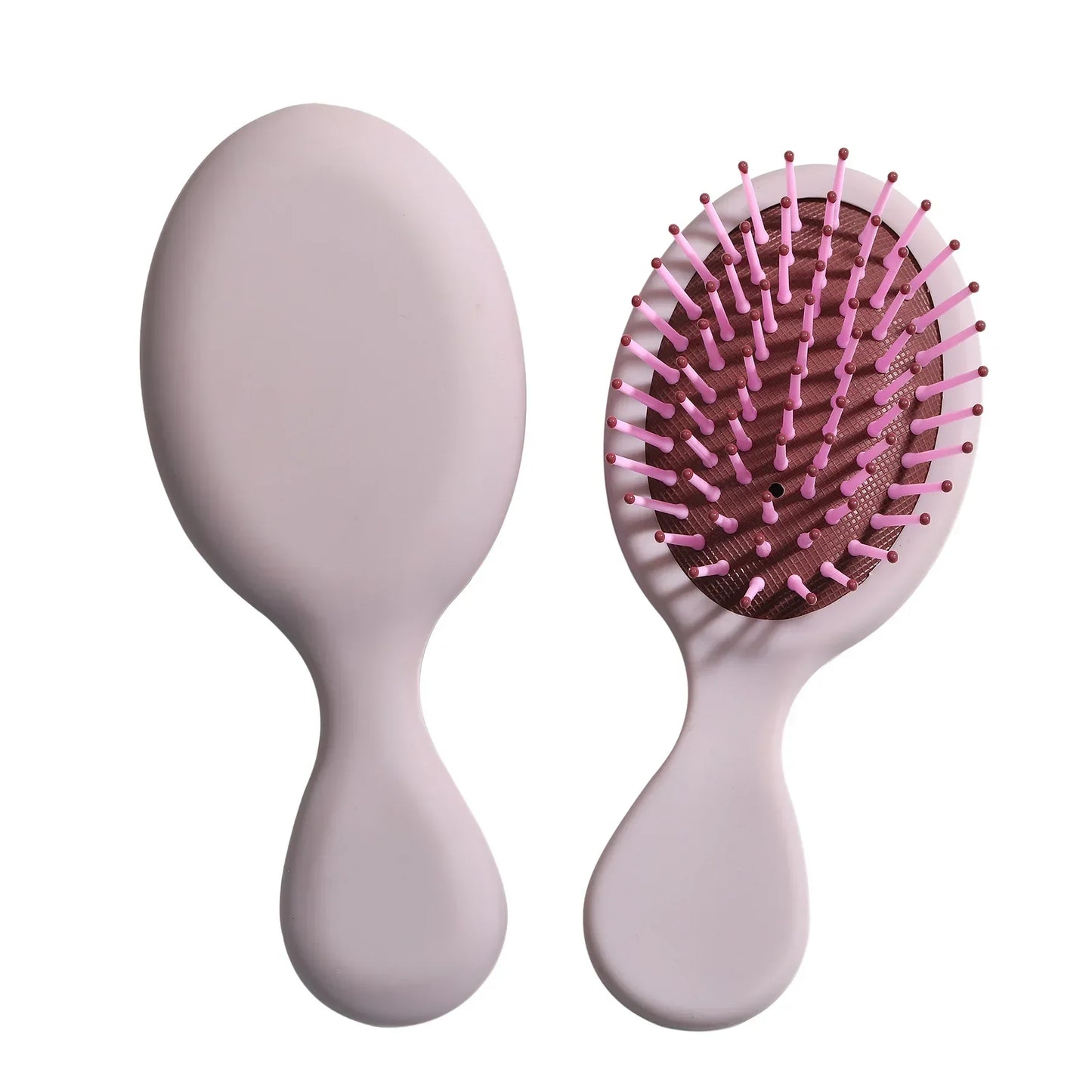 Infant Head Massager Airbag Comb Printing Air Cushion Cartoon Rainbow Pony Hairdressing Peaceful Pleasures Health and Wellness Light Purple