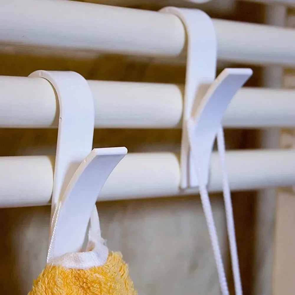 Radiator Hanger Hooks – Towel Rail Clips for Bath & Kitchen