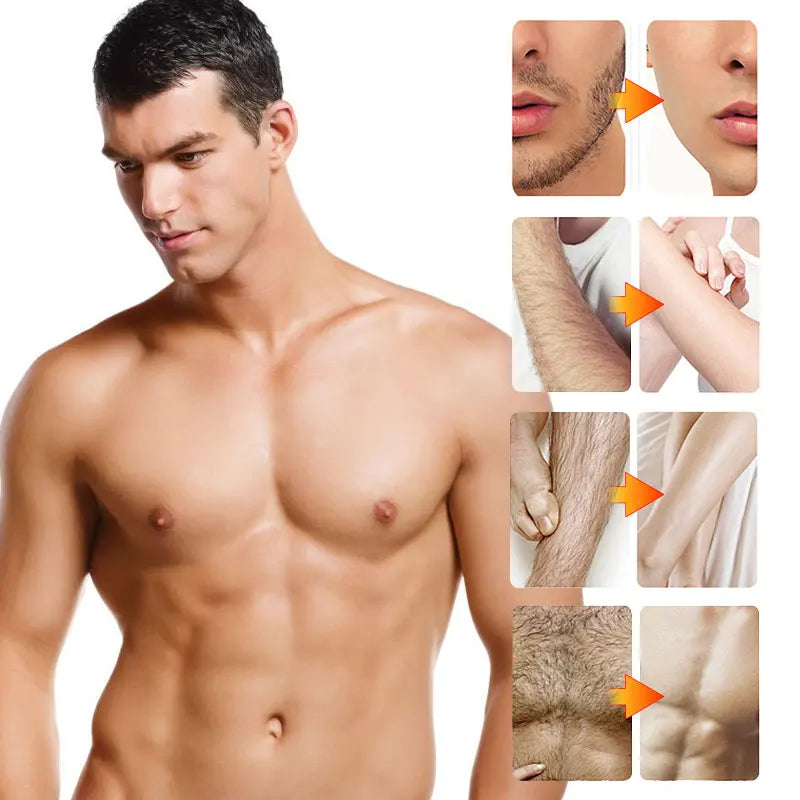 Men's Hair Removal Cream 100g – Gentle, No Irritation Hair Removal Cream Peaceful Pleasures Health and Wellness