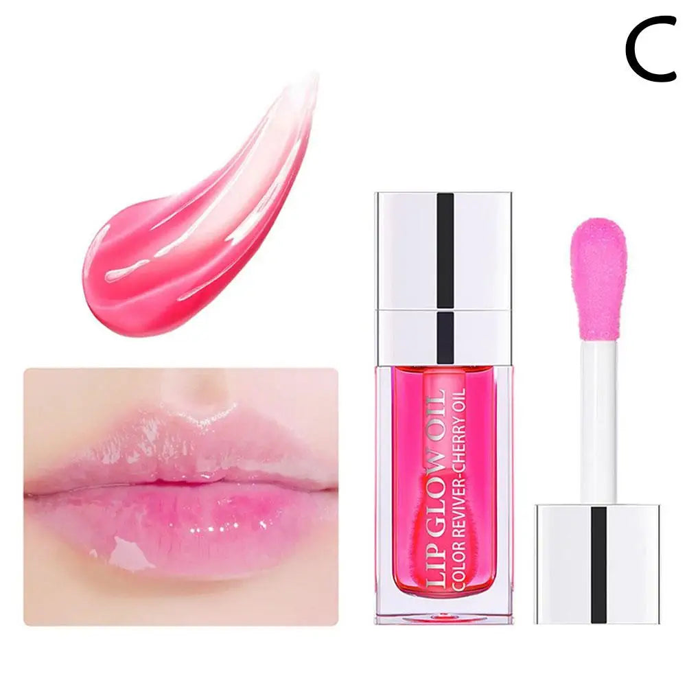 Crystal Jelly Lip Oil Gloss – Moisturizing, Plumping & Waterproof