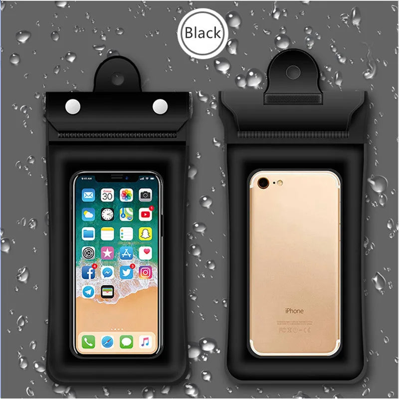 Waterproof Floating Phone Pouch with Airbag | Dry Bag
