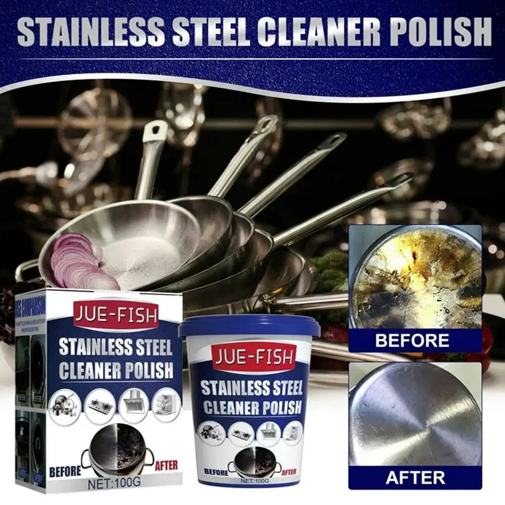 Stainless Steel Cookware Cleaner for Effortless Shine Peaceful Pleasures Health and Wellness 1