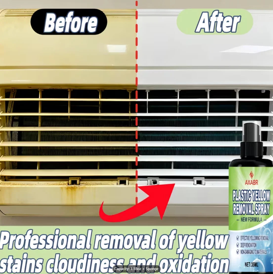Plastic Restoration & Yellowing Remover Spray 100ml